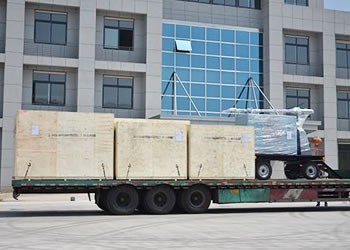 山東吳經理的壓濾機入料泵已成功發出